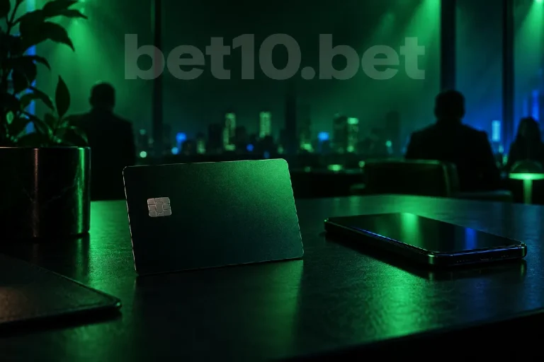 Karanlık masada yazısız bir ödeme kartı ve akıllı telefon